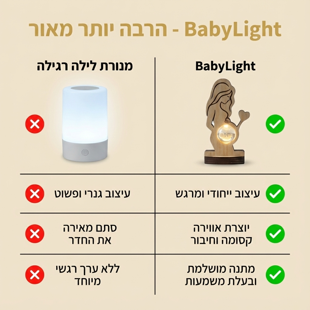 BabyLight להאיר את ההמתנה לרגע הגדול