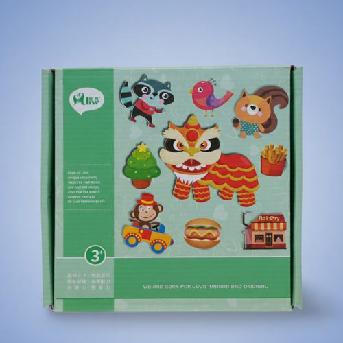 מספריים לילדים + דפי גזירה